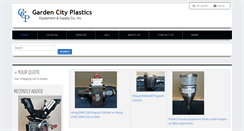 Desktop Screenshot of gcplastics.com